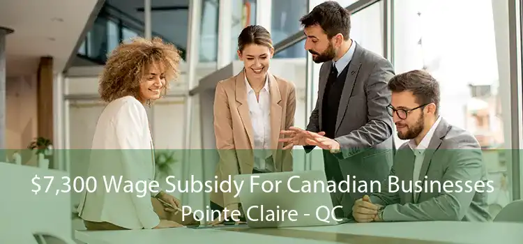 $7,300 Wage Subsidy For Canadian Businesses Pointe Claire - QC